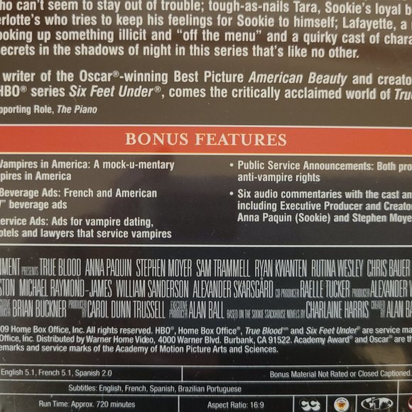 True Blood Seasons 1 & 2 DVD Combo - Picture 6 of 9